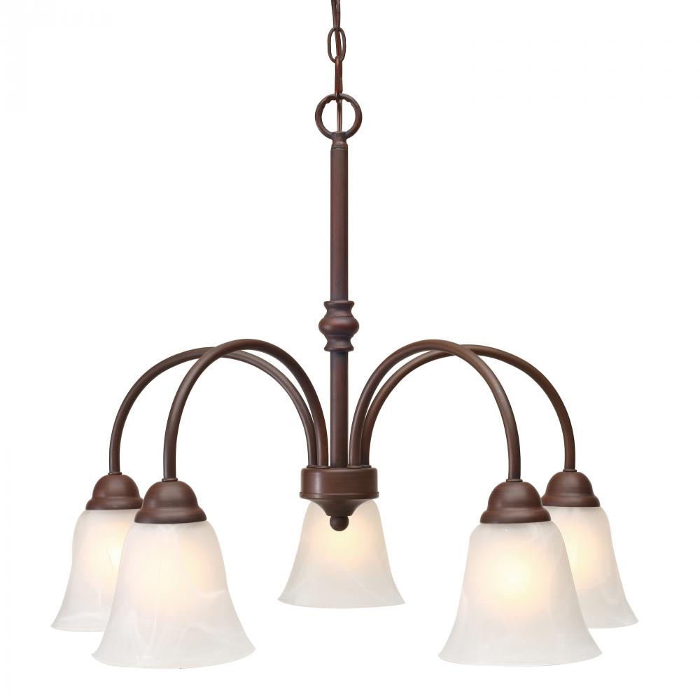 5 Light Nook Chandelier